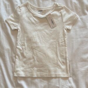 Gymboree Cream Short Sleeve Tee